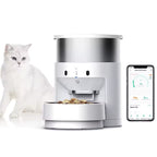 Distributeur automatique intelligent de croquettes pour animaux.