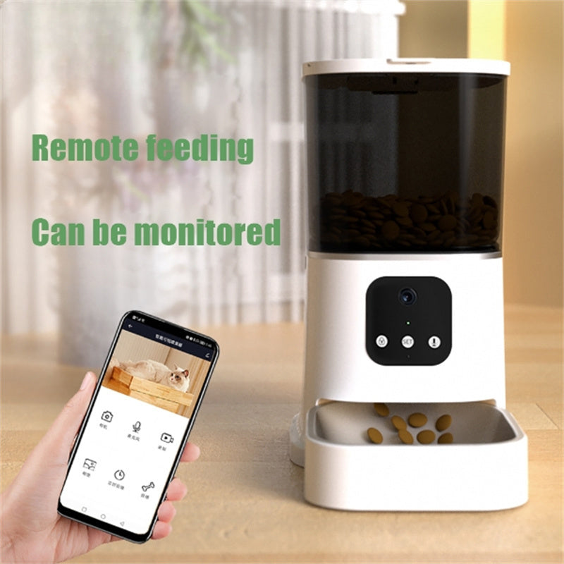 Distributeur automatique WIFI pour animaux de compagnie.