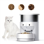 Distributeur automatique intelligent de croquettes pour animaux.