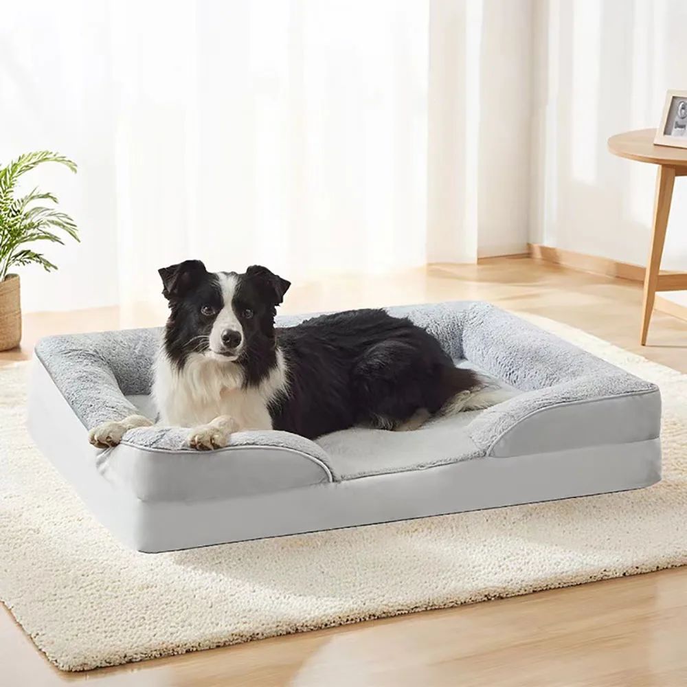 Sofa orthopédique pour votre chien, haute qualité.