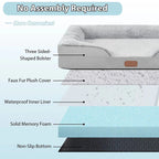 Sofa orthopédique pour votre chien, haute qualité.