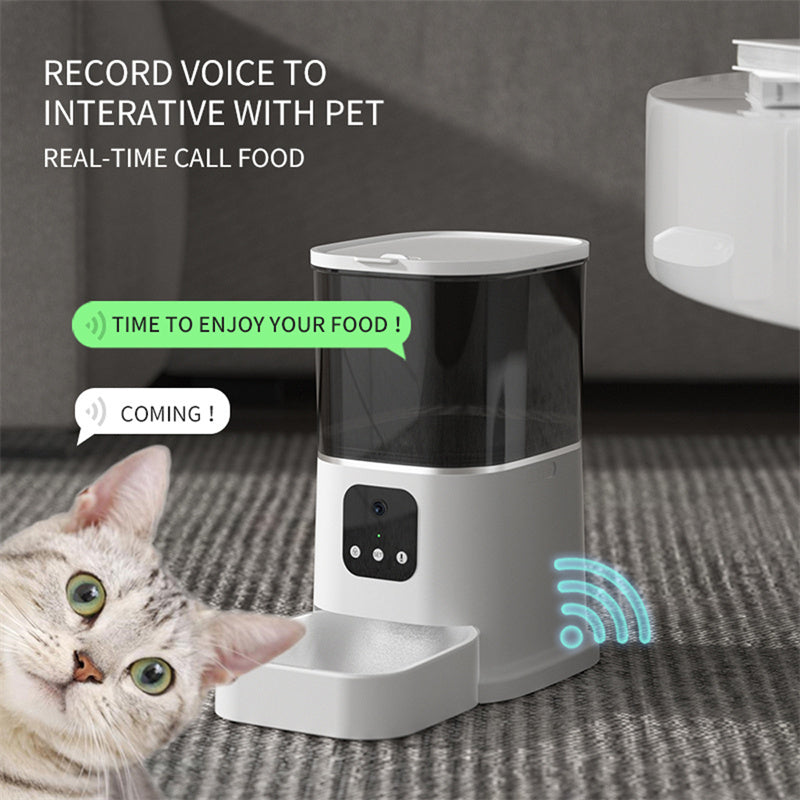 Distributeur automatique WIFI pour animaux de compagnie.