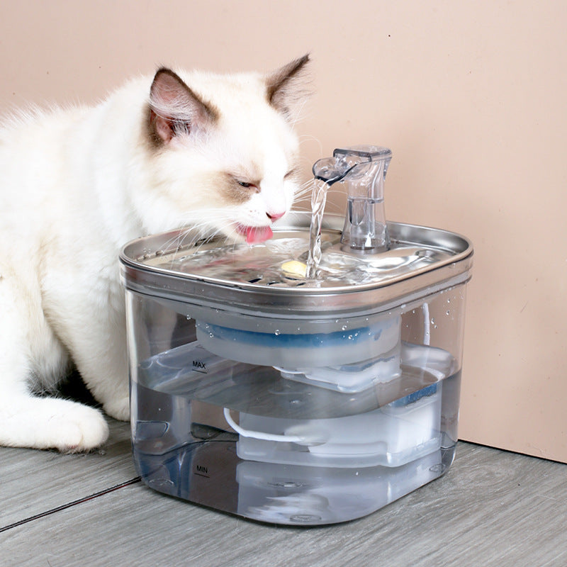Distributeur intelligent d'eau automatique pour votre animal.