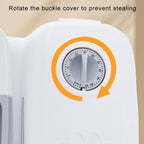 Distributeur de nourriture avec minuteur intelligent pour chiens et chats.