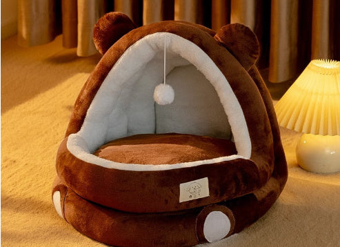 Nid de chat cocooning.