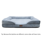 Sofa orthopédique pour votre chien, haute qualité.