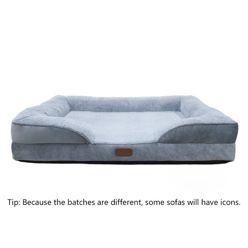 Sofa orthopédique pour votre chien, haute qualité.