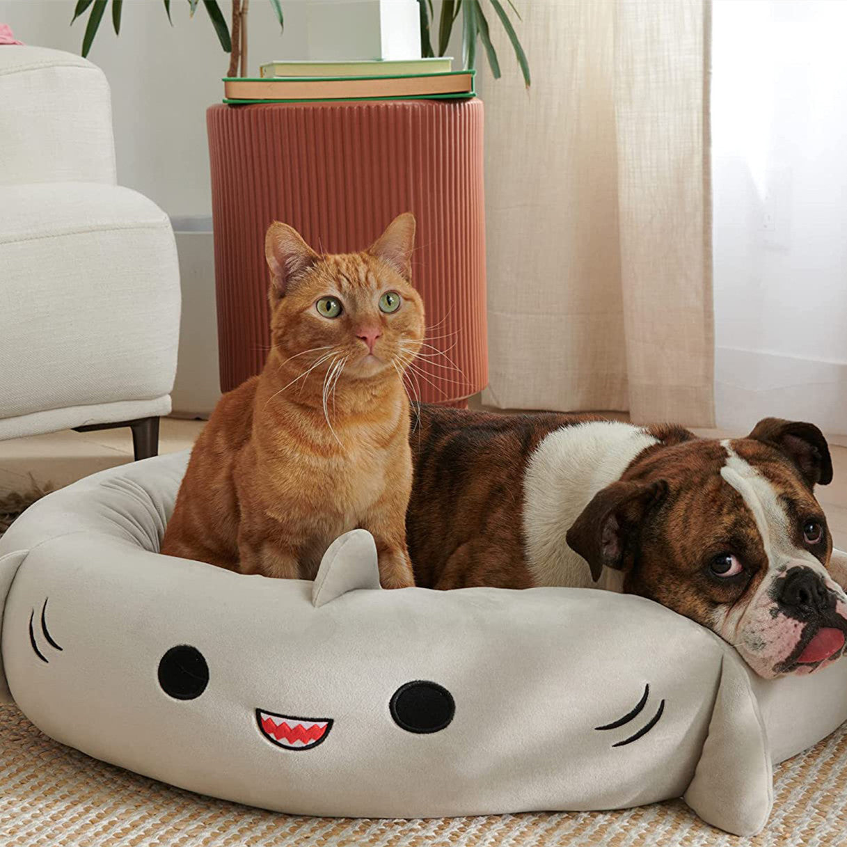 Tapis pour animaux de compagnie en peluche super douce.