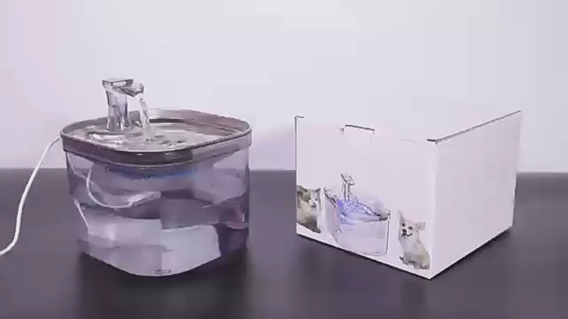 Distributeur intelligent d'eau automatique pour votre animal.